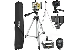 Stativ na telefón, fotoaparát a digitálne zariadenia – stabilný a prenosný - sada