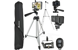 Stativ na telefón, fotoaparát a digitálne zariadenia – stabilný a prenosný - sada