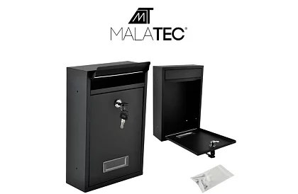 Poštová schránka čierna