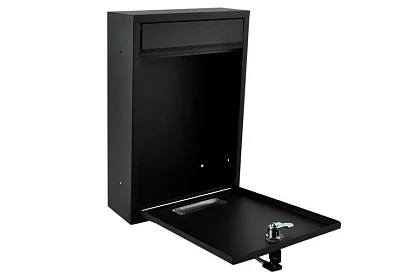 Poštová schránka čierna