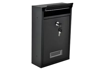 Poštová schránka čierna