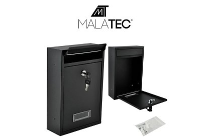 Poštová schránka čierna