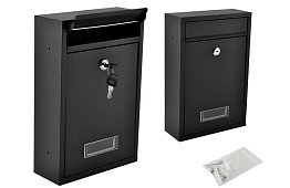 Poštová schránka čierna