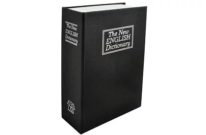 Trezor – krabička ukrytá v knihe 18 × 11,5 cm