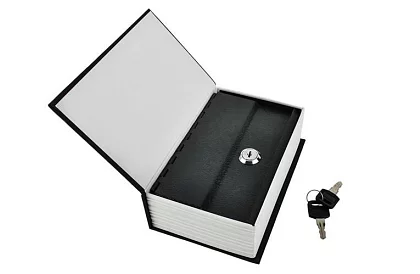 Trezor – krabička ukrytá v knihe 18 × 11,5 cm