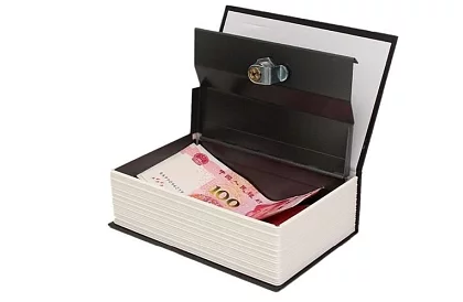 Trezor – krabička ukrytá v knihe 18 × 11,5 cm