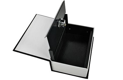 Trezor – krabička ukrytá v knihe 18 × 11,5 cm