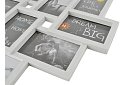 Rámček na 10 fotografií – biely
