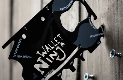 Wallet Ninja 18v1 - Multifunkčná karta do každej peňaženky
