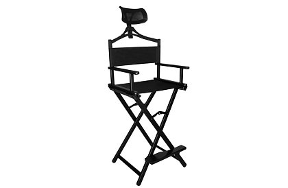 Hliníkové kozmetické kreslo s opierkou hlavy