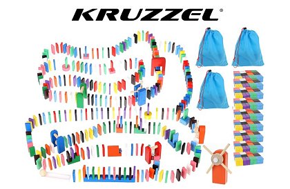 Drevené domino Culodrome – 1131 dielikov