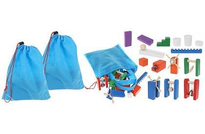 Drevené domino Culodrome – 1131 dielikov