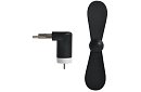 Mini ventilátor Micro USB – čierny