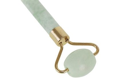 Masážny valček z jadeitu na tvár + gua sha doska