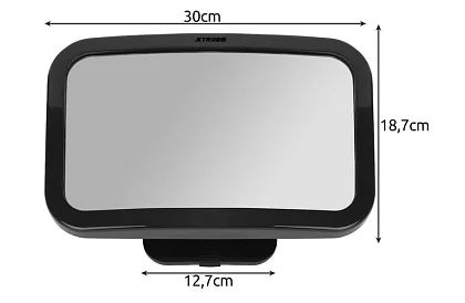 Spätné zrkadlo do auta na kontrolu dieťaťa