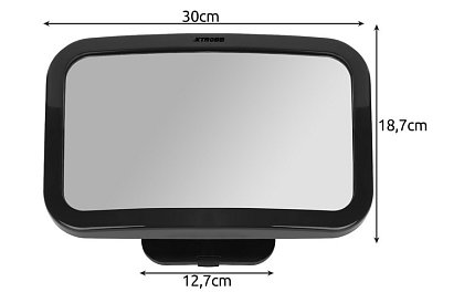 Spätné zrkadlo do auta na kontrolu dieťaťa