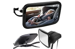 Spätné zrkadlo do auta na kontrolu dieťaťa