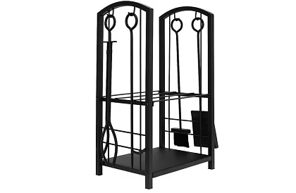 Stojan na drevo k krbu s príslušenstvom PK011