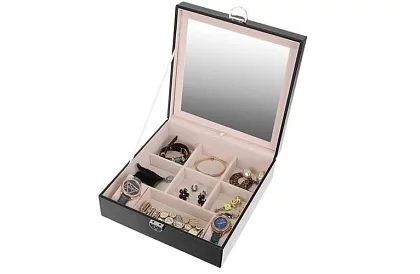 Šperkovnica na kľúč BEAUTYLUSHH – Čierna