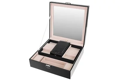 Šperkovnica na kľúč BEAUTYLUSHH – Čierna