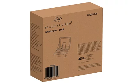 Šperkovnica na kľúč BEAUTYLUSHH – Čierna