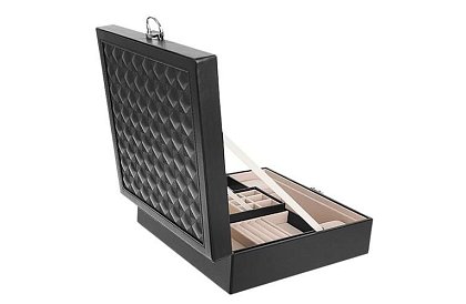 Šperkovnica na kľúč BEAUTYLUSHH – Čierna