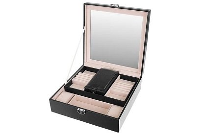 Šperkovnica na kľúč BEAUTYLUSHH – Čierna