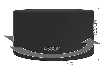 Plachta na záhradný hojdačkový koš XL