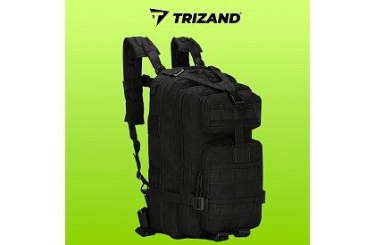 Taktický vojenský batoh XL TRIZAND čierny – 35 l