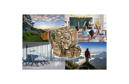Veľký CAMO vojenský batoh TRIZAND – 45 l