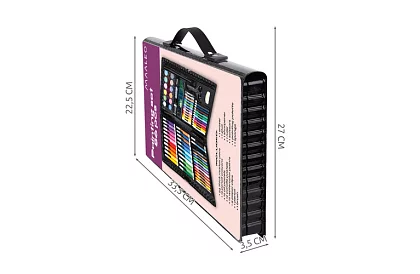 Výtvarná maliarska súprava v kufríku – 86 ks