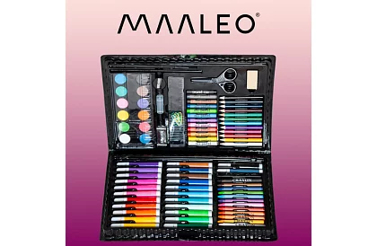 Výtvarná maliarska súprava v kufríku – 86 ks