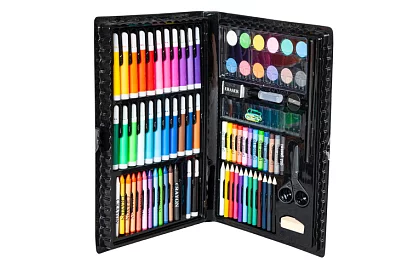 Výtvarná maliarska súprava v kufríku – 86 ks
