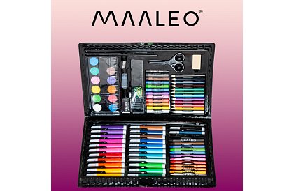 Výtvarná maliarska súprava v kufríku – 86 ks