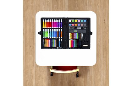 Výtvarná maliarska súprava v kufríku – 86 ks