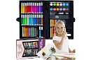 Výtvarná maliarska súprava v kufríku – 86 ks
