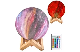 Mesičná nočná lampa – 16 farieb + diaľkové ovládanie