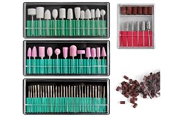 Profesionálna sada nadstavcov a rezákov pre manikúru a pedikúru