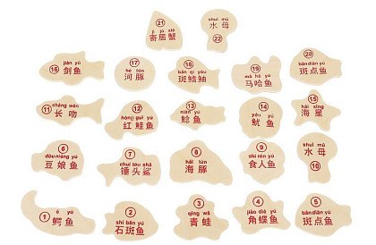 Rybárska hra – lovenie na magnet - 25 dielikov