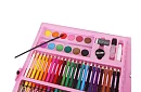 Výtvarná maliarska súprava v kufríku – 168 dielikov, ružová