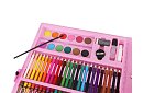 Výtvarná maliarska súprava v kufríku – 168 dielikov, ružová