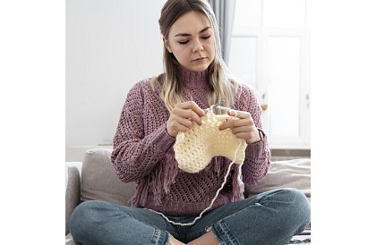 Háčkovací súprava – 50 dielny kreatívny set v puzdre