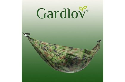 Turistická houpacia sieť Santiago Army 260x140 cm s moskytiérou