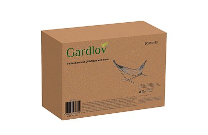 Záhradná hojdačka 200 × 150 cm s rámom