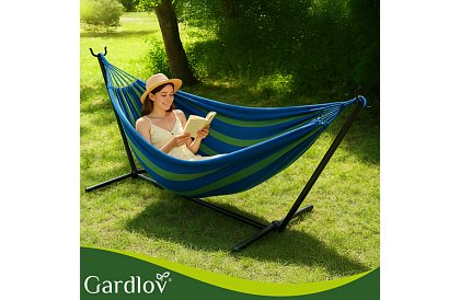 Záhradná hojdačka 200 × 150 cm s rámom