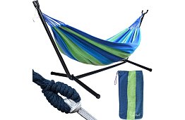 Záhradná hojdačka 200 × 150 cm s rámom