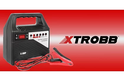 Nabíjačka batérií 6-12V / 6A – nabíjačka autobatérií