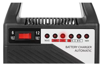 Nabíjačka batérií 6-12V / 6A – nabíjačka autobatérií