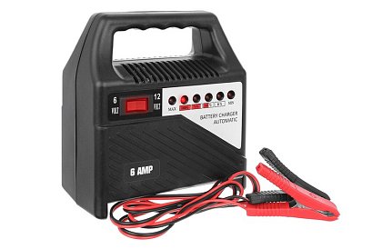 Nabíjačka batérií 6-12V / 6A – nabíjačka autobatérií