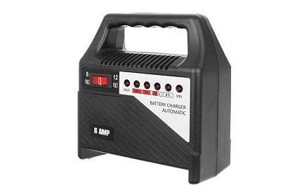 Nabíjačka batérií 6-12V / 6A – nabíjačka autobatérií